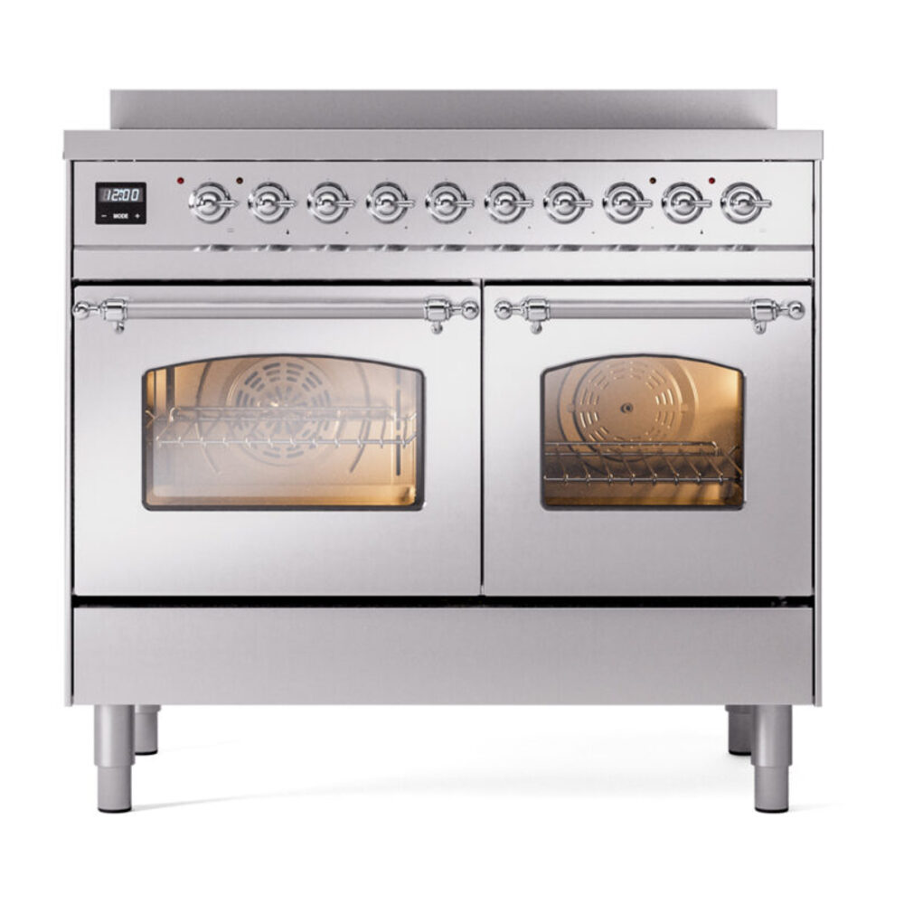 ILVE UPDI406NMPSSC Nostalgie II 40" Induction Range, front view