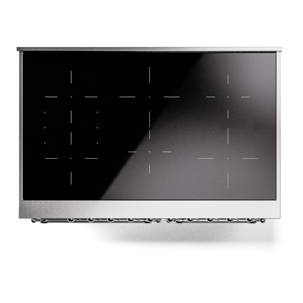 ILVE UPDI406NMPSSC Nostalgie II 40" Induction Range, top view