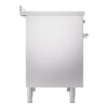 ILVE UPDI406NMPSSC Nostalgie II 40" Induction Range, left side view