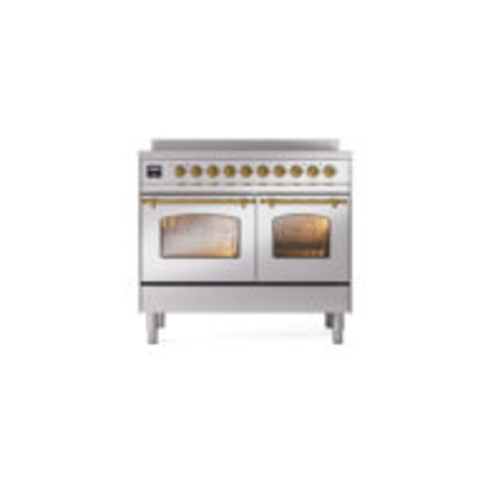 ILVE UPDI406NMPSSG Nostalgie II 40" Induction Range, front view