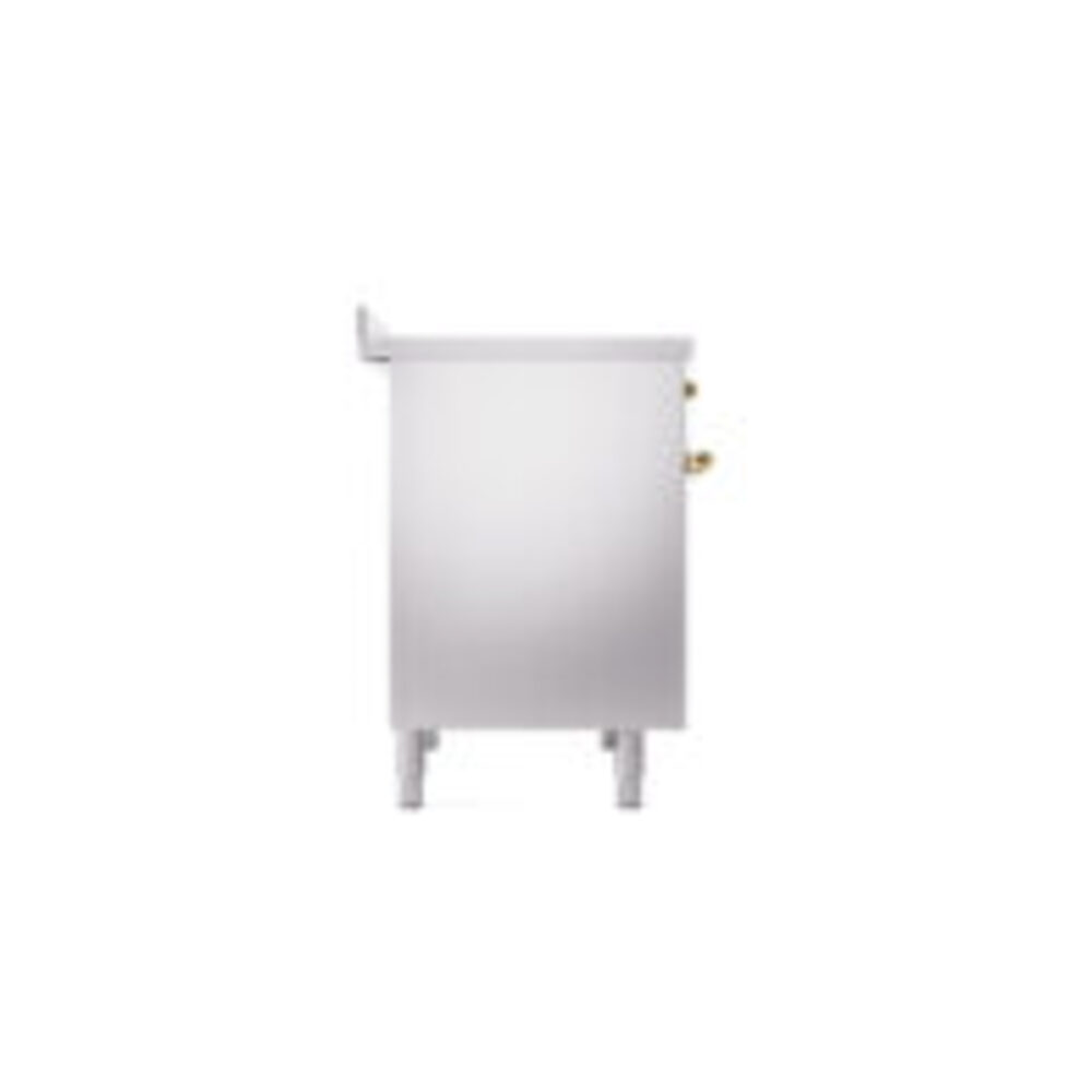 ILVE UPDI406NMPSSG Nostalgie II 40" Induction Range, left side view