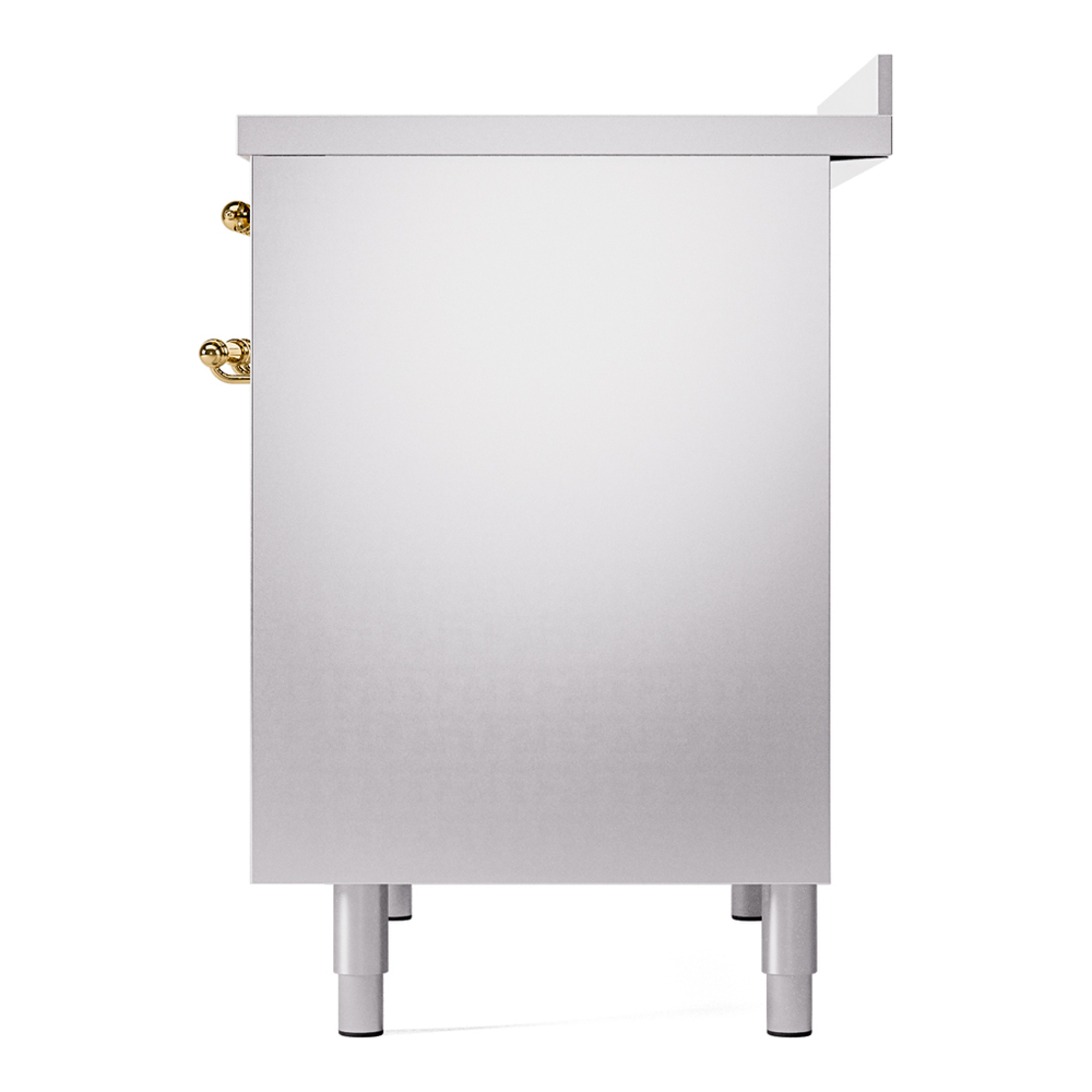 ILVE UPDI406NMPSSG Nostalgie II 40" Induction Range, right side view