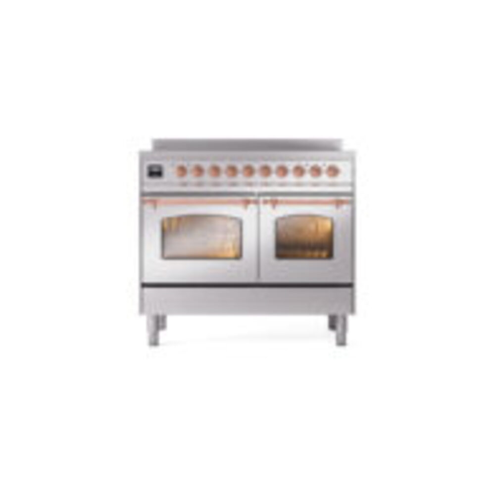 ILVE UPDI406NMPSSP Nostalgie II 40" Induction Range, front view