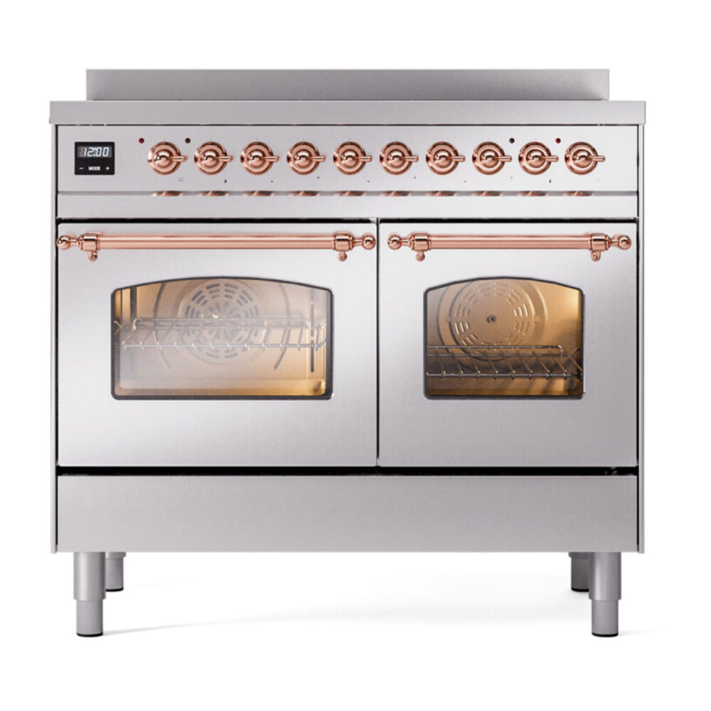 ILVE UPDI406NMPSSP Nostalgie II 40" Induction Range, front view