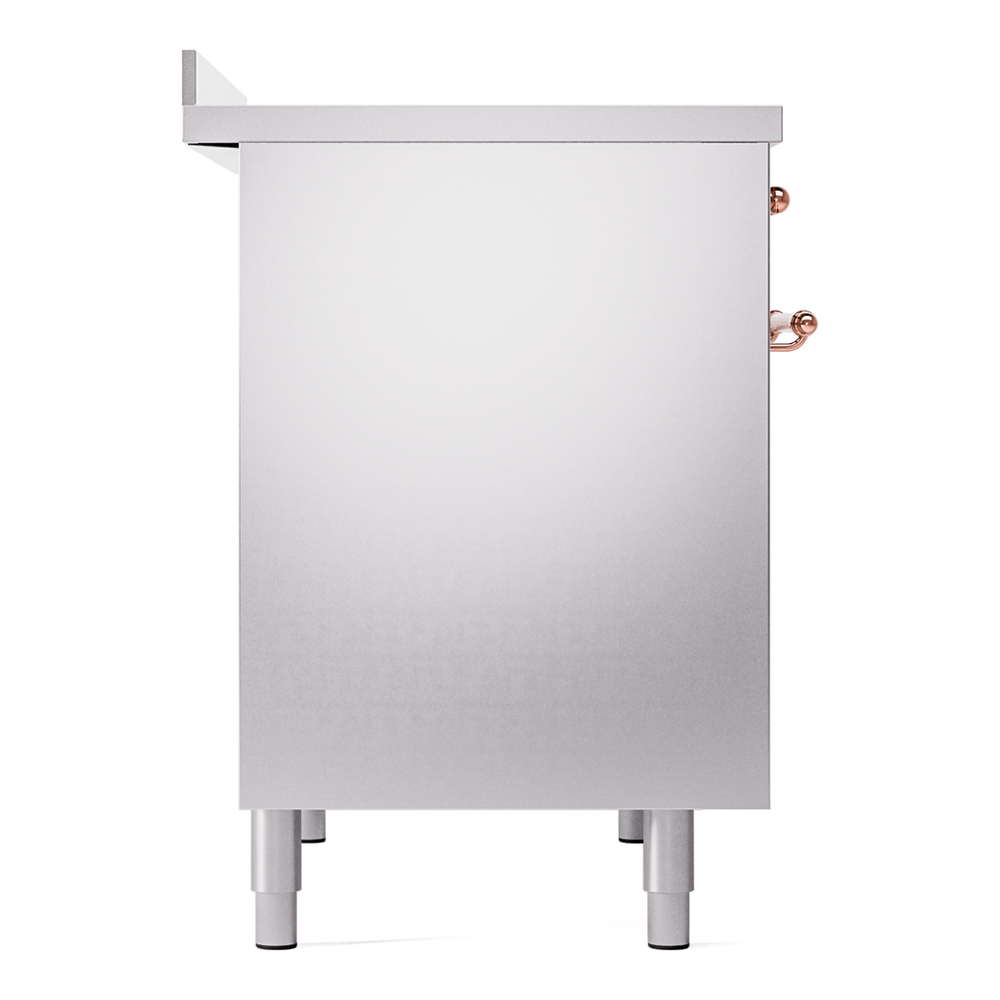 ILVE UPDI406NMPSSP Nostalgie II 40" Induction Range, left side view