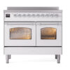ILVE UPDI406NMPWHC Nostalgie II 40" Induction Range, front view