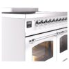 ILVE UPDI406NMPWHC Nostalgie II 40" Induction Range, details