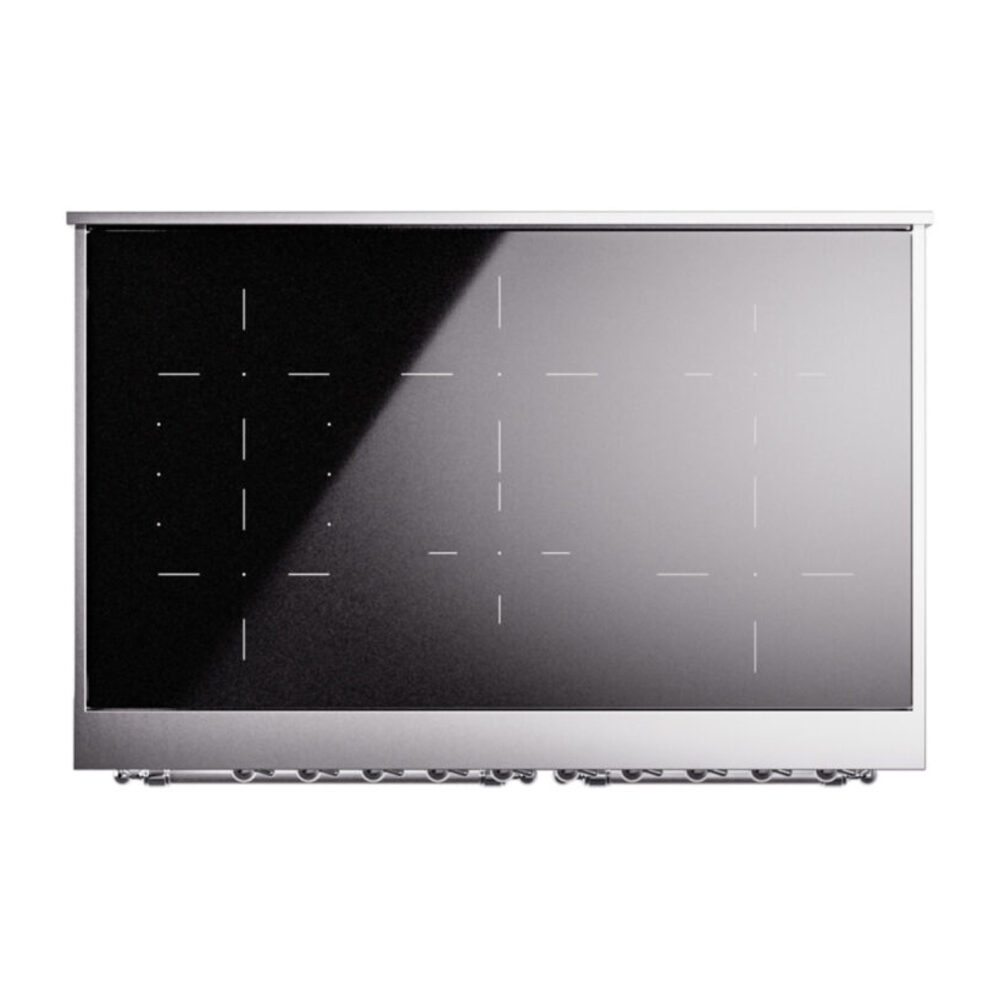 ILVE UPDI406NMPWHC Nostalgie II 40" Induction Range, top view