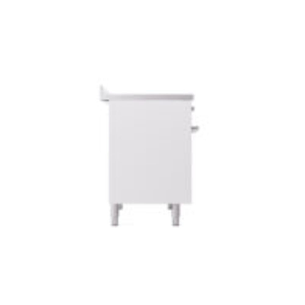 ILVE UPDI406NMPWHC Nostalgie II 40" Induction Range, left side view