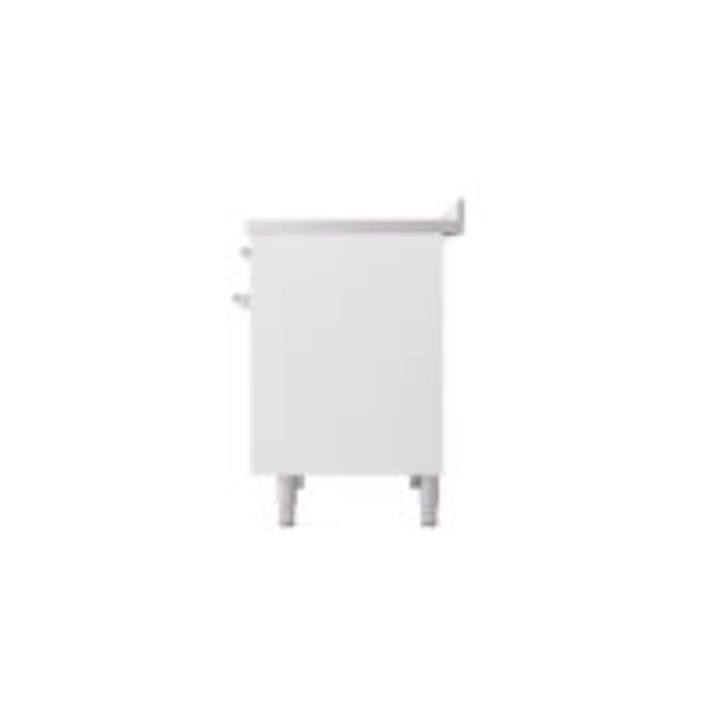 ILVE UPDI406NMPWHC Nostalgie II 40" Induction Range, right side view