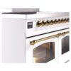 ILVE UPDI406NMPWHG Nostalgie II 40" Induction Range, details