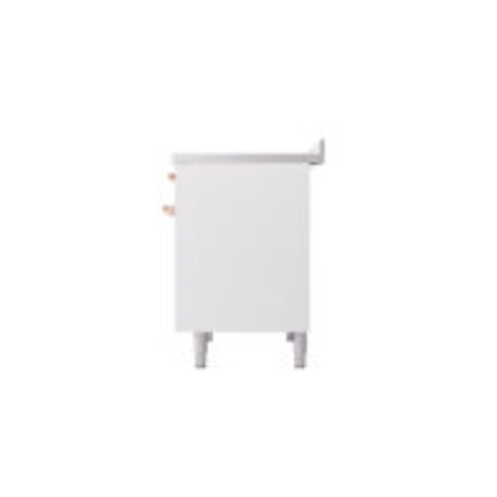 ILVE UPDI406NMPWHP Nostalgie II 40" Induction Range, right side view