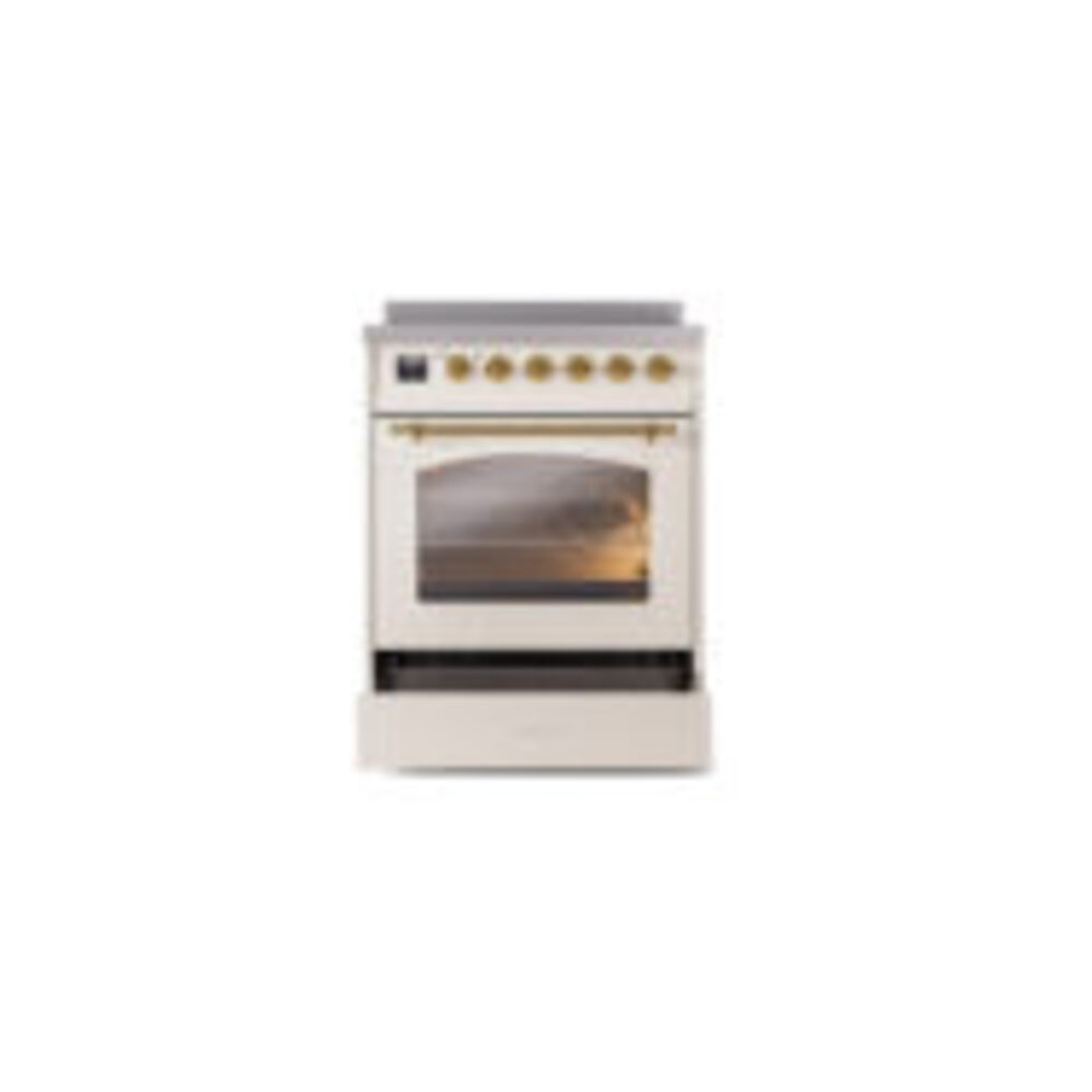 ILVE_UPI304NMPAWG_Nostalgie_II_30"_Dual_Fuel_Range_drawer_opened