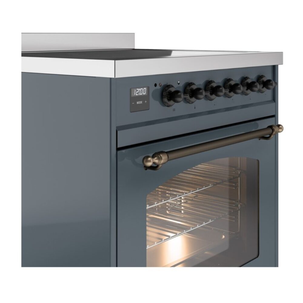 ILVE_UPI304NMPBGB_Nostalgie_II_30"_Dual_Fuel_Range_details