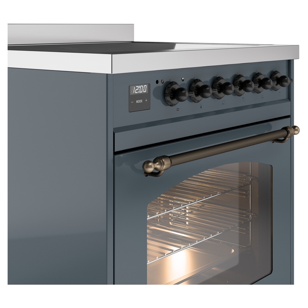 ILVE_UPI304NMPBGB_Nostalgie_II_30"_Dual_Fuel_Range_details