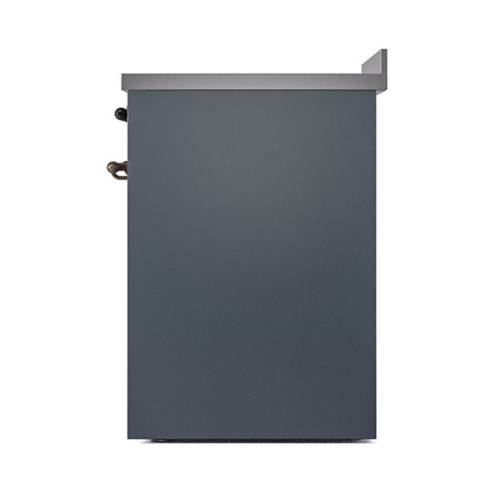 ILVE_UPI304NMPBGB_Nostalgie_II_30"_Dual_Fuel_Range_right_side