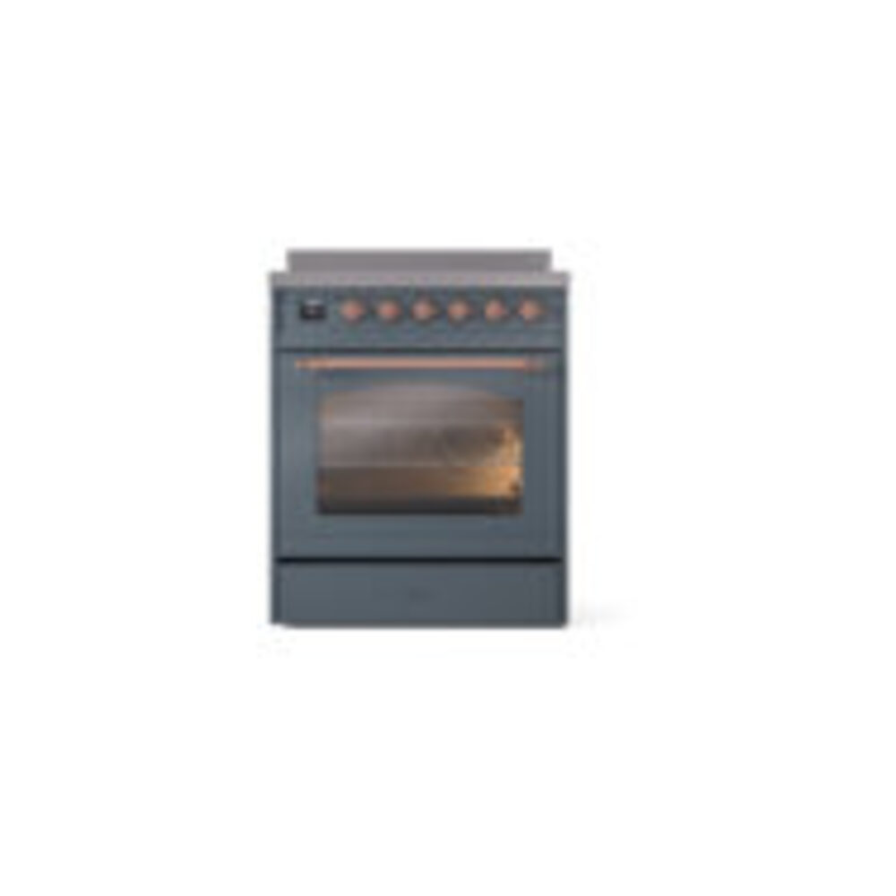ILVE_UPI304NMPBGP_Nostalgie_II_30"_Dual_Fuel_Range_front_view