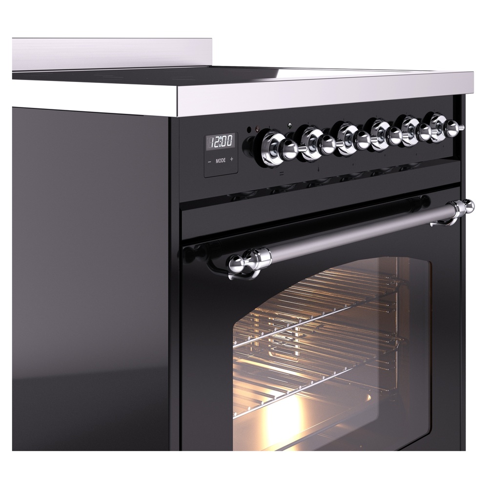 ILVE_UPI304NMPBKC_Nostalgie_II_30"_Dual_Fuel_Range_details