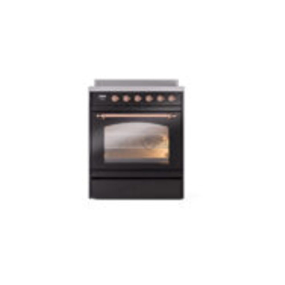 ILVE_UPI304NMPBKP_Nostalgie_II_30"_Dual_Fuel_Range_front_view