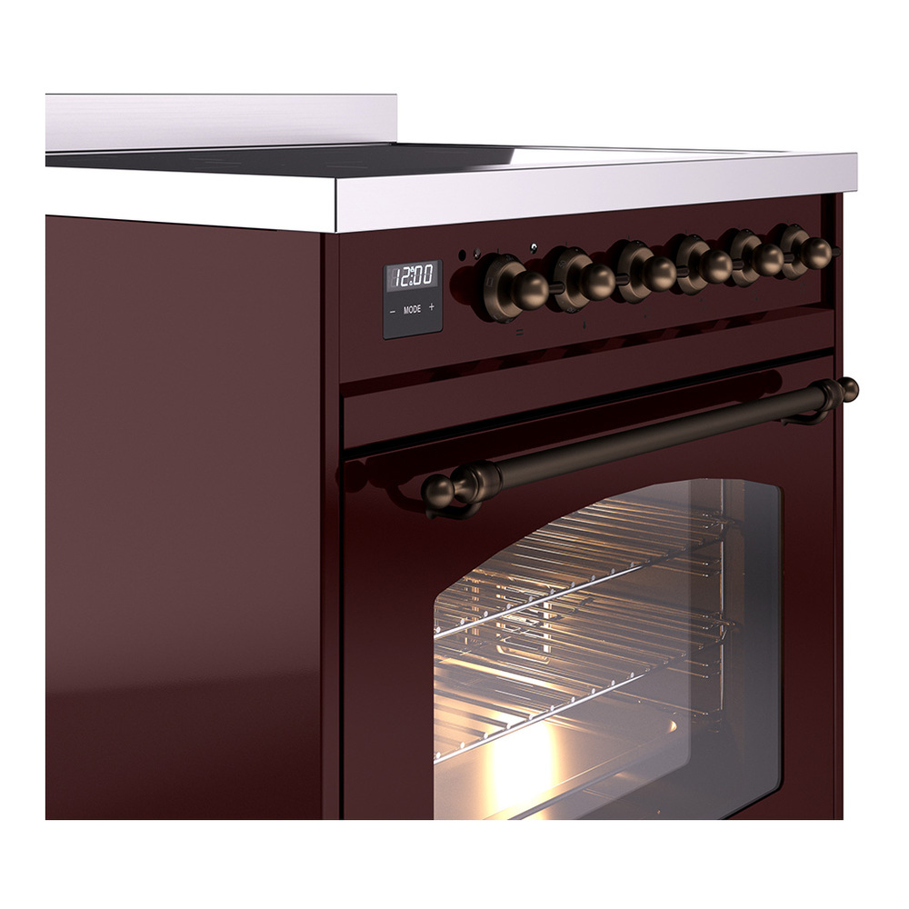 ILVE_UPI304NMPBUB_Nostalgie_II_30"_Dual_Fuel_Range_details