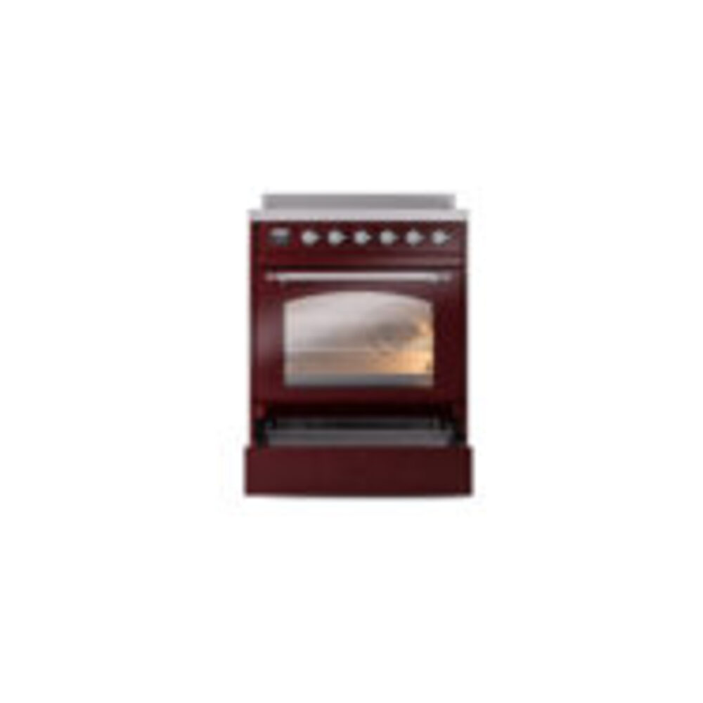 ILVE_UPI304NMPBUC_Nostalgie_II_30"_Dual_Fuel_Range_drawer_opened