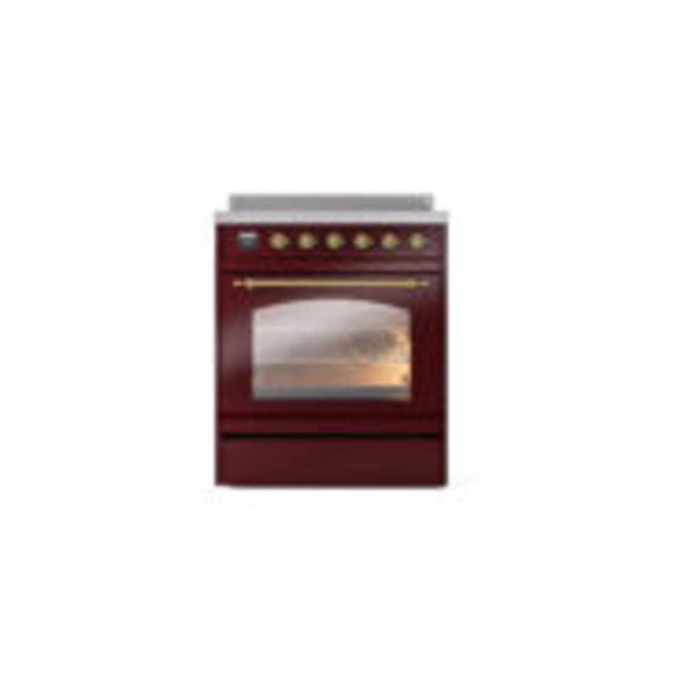 ILVE_UPI304NMPBUG_Nostalgie_II_30"_Dual_Fuel_Range_front_view