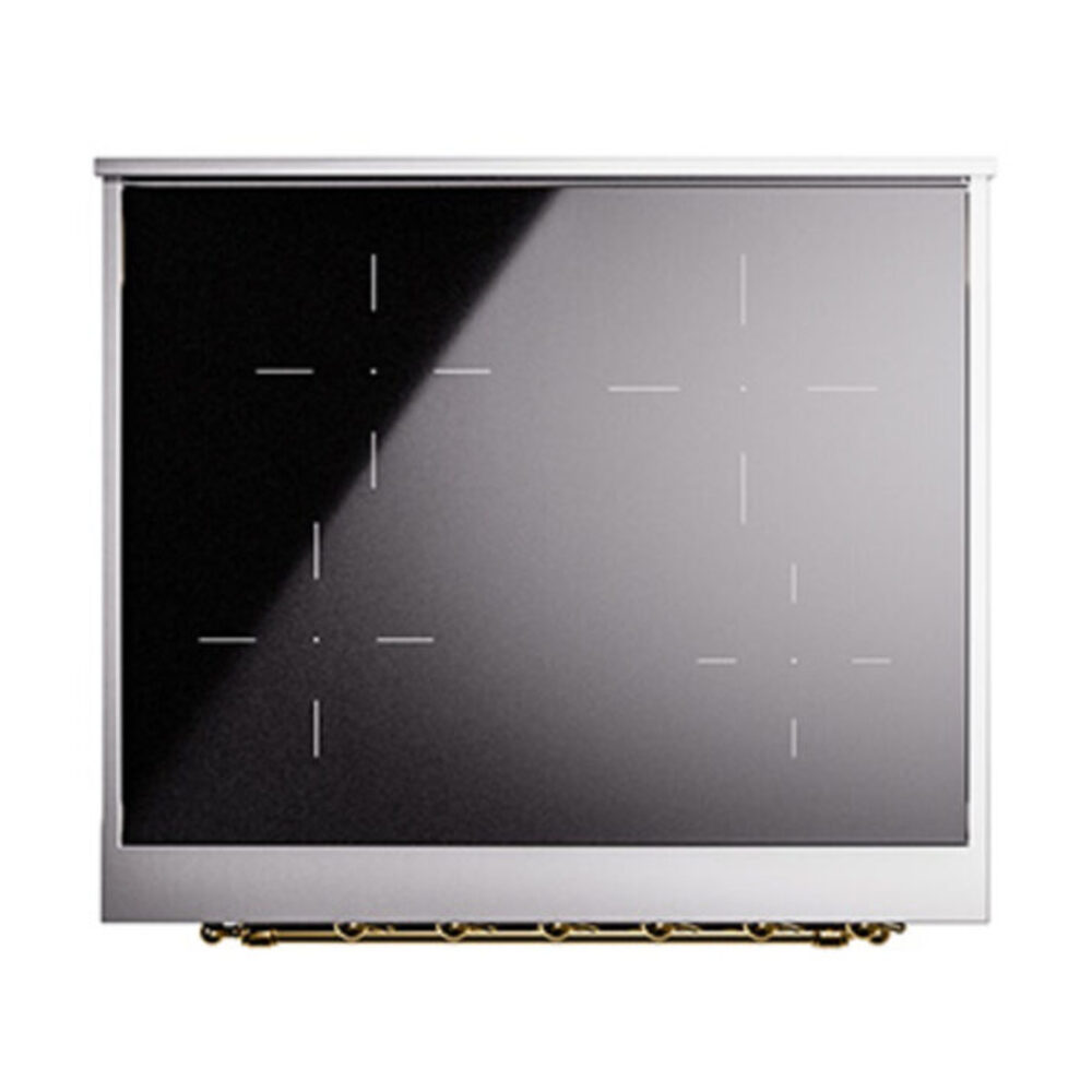 ILVE_UPI304NMPBUG_Nostalgie_II_30"_Dual_Fuel_Range_top_view