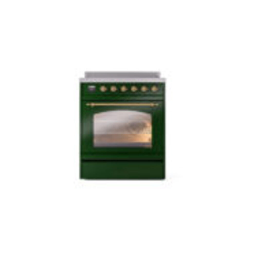 ILVE_UPI304NMPEGG_Nostalgie_II_30"_Dual_Fuel_Range_front_view