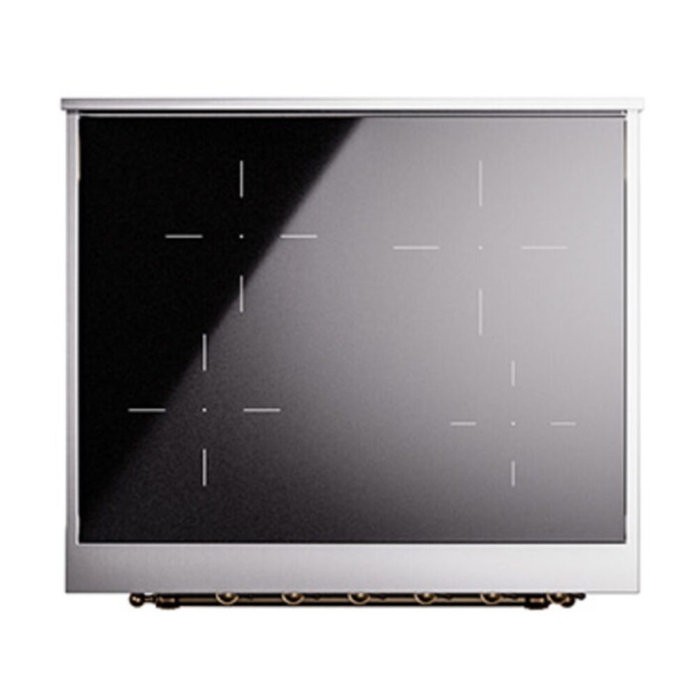 ILVE_UPI304NMPMBB_Nostalgie_II_30"_Dual_Fuel_Range_top_view