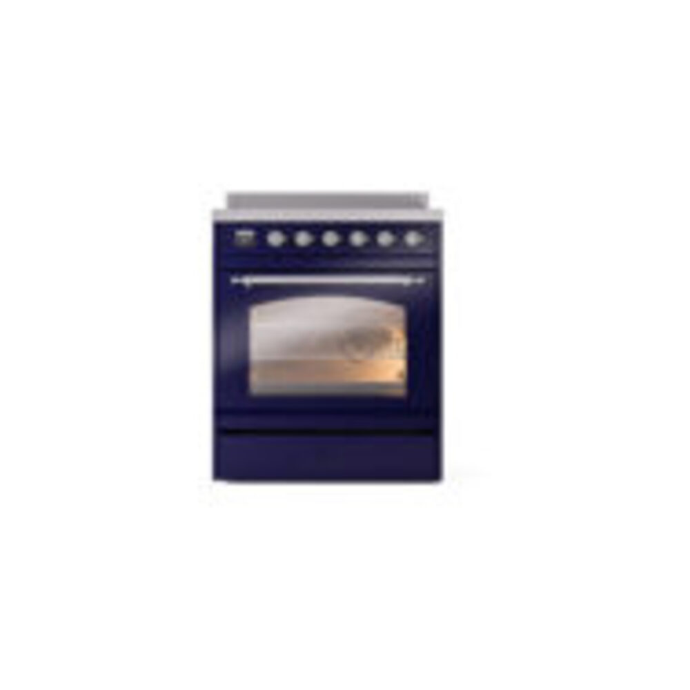 ILVE_UPI304NMPMBC_Nostalgie_II_30"_Dual_Fuel_Range_front_view