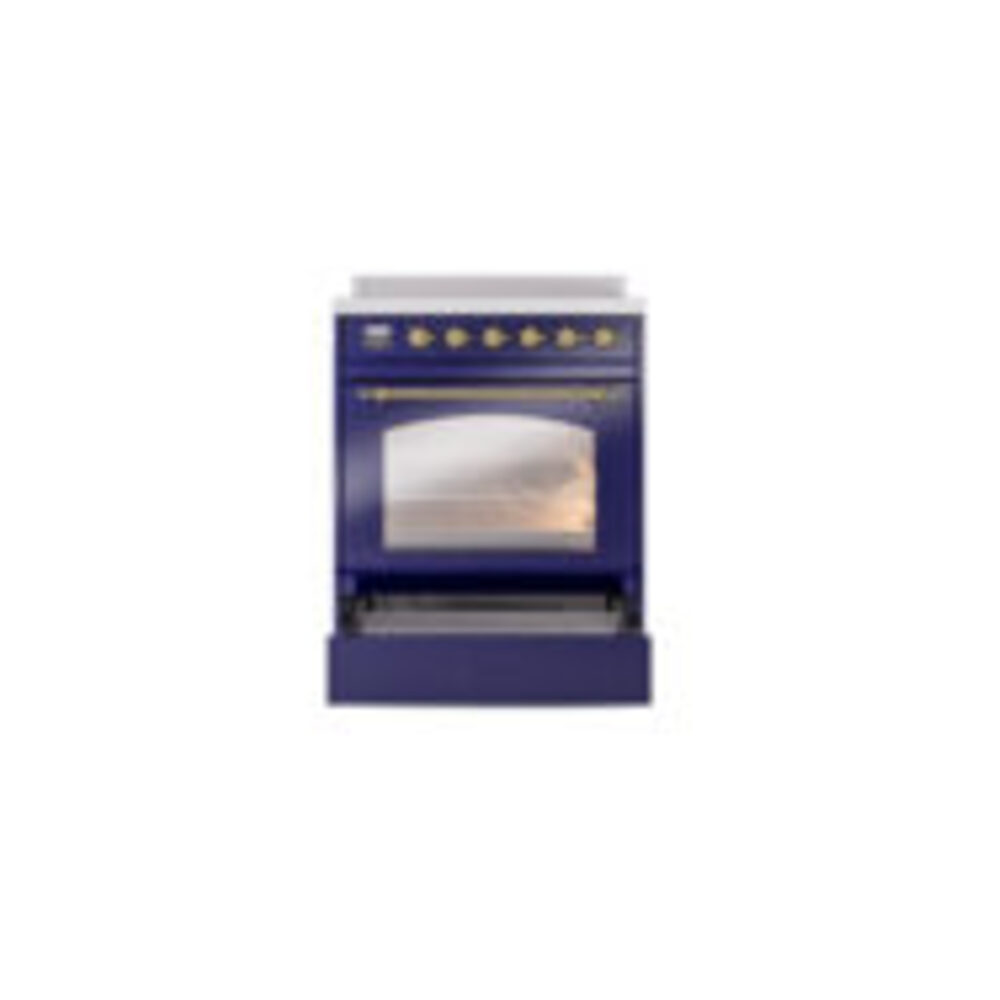 ILVE_UPI304NMPMBG_Nostalgie_II_30"_Dual_Fuel_Range_drawer_opened