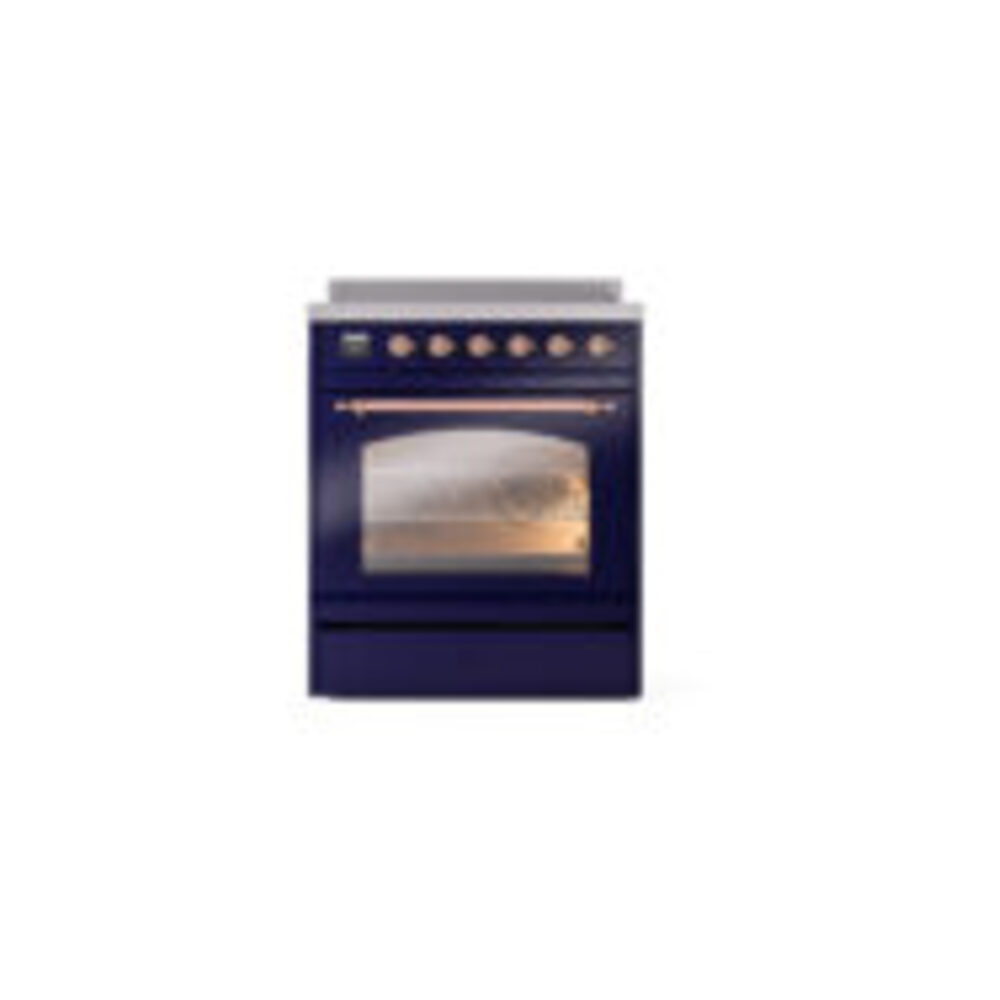 ILVE_UPI304NMPMBP_Nostalgie_II_30"_Dual_Fuel_Range_front_view