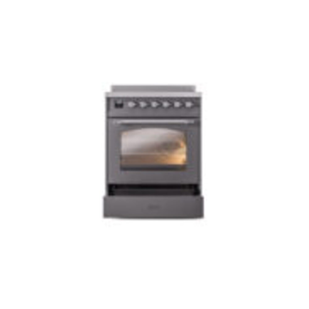 ILVE_UPI304NMPMGC_Nostalgie_II_30"_Dual_Fuel_Range_drawer_opened