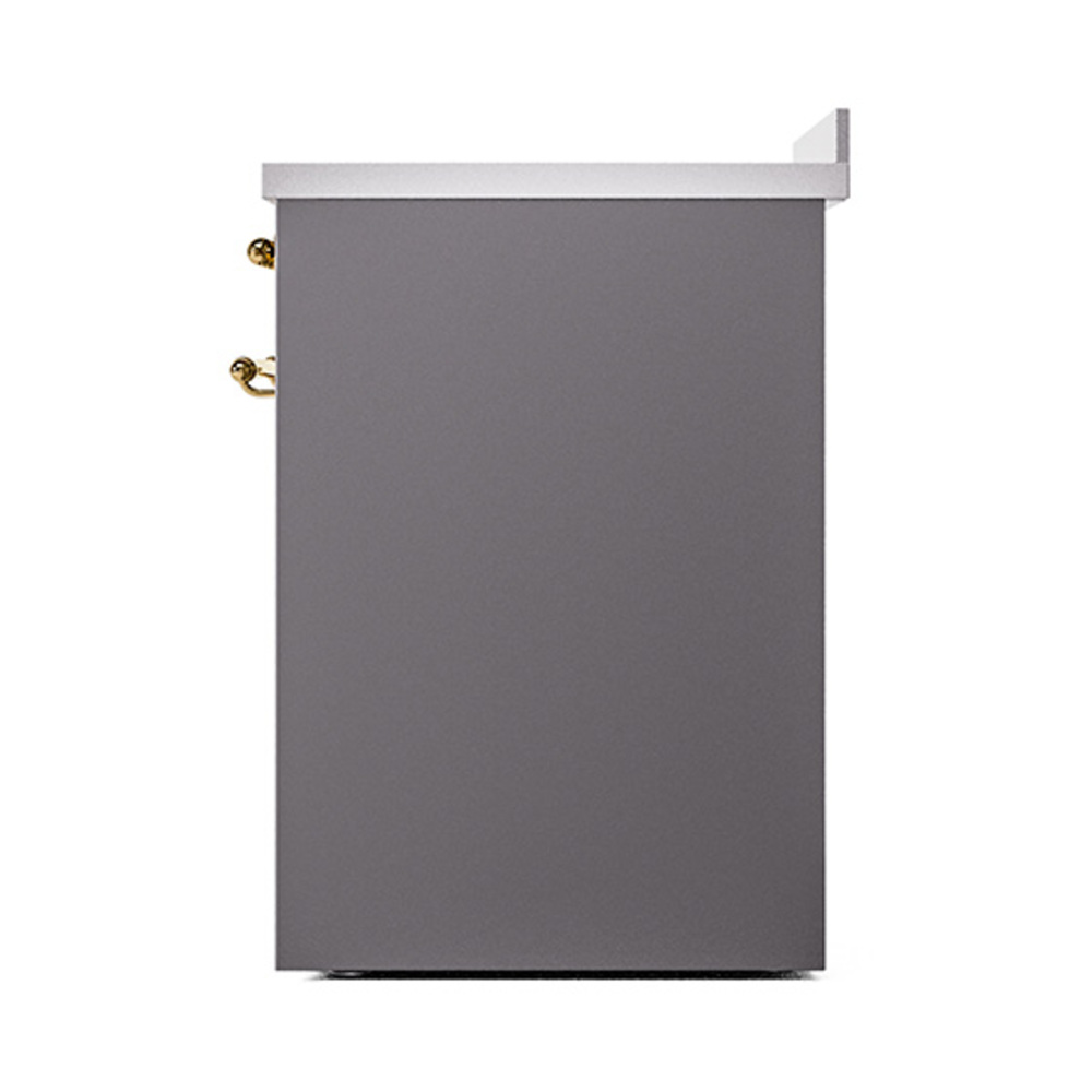 ILVE_UPI304NMPMGG_Nostalgie_II_30"_Dual_Fuel_Range_right_side