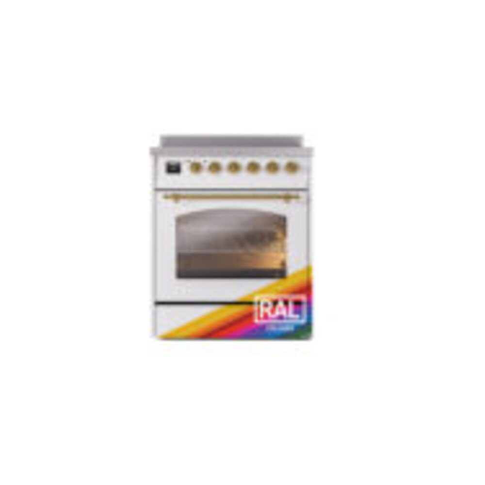 ILVE_UPI304NMPRAG_Nostalgie_II_30"_Dual_Fuel_Range_front_view
