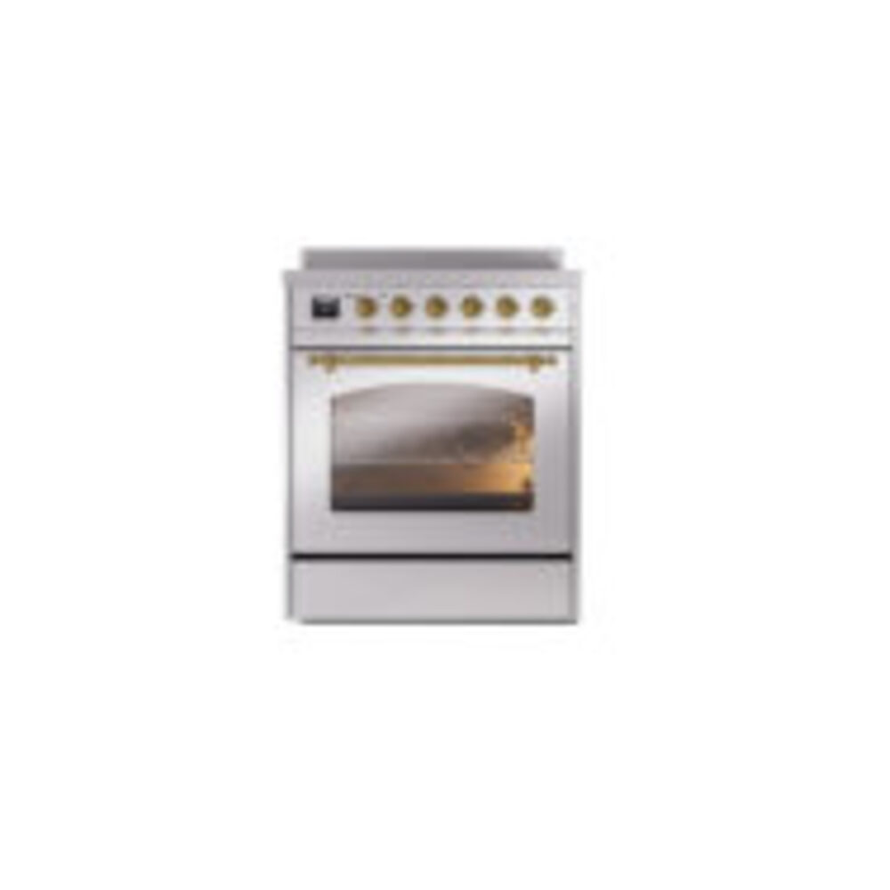 ILVE_UPI304NMPSSG_Nostalgie_II_30"_Dual_Fuel_Range_front_view