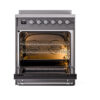 ILVE_UPI304QNMPMGC_Nostalgie_II_30"_Dual_Fuel_Range_oven_door_opened