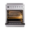 ILVE_UPI304QNMPSSC_Nostalgie_II_30"_Dual_Fuel_Range_oven_door_opened