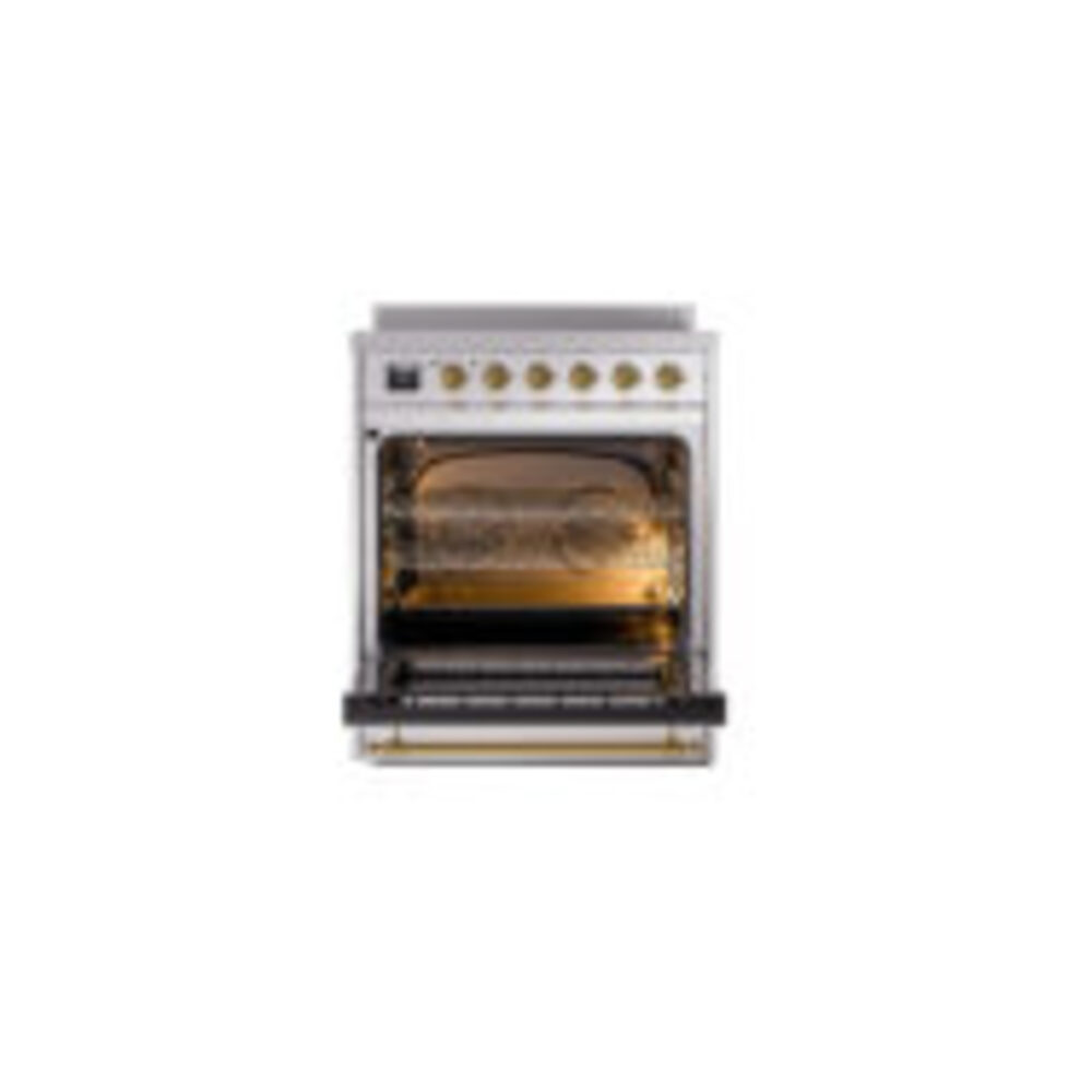 ILVE_UPI304QNMPSSG_Nostalgie_II_30"_Dual_Fuel_Range_oven_door_opened