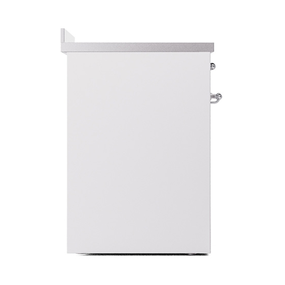 ILVE_UPI304QNMPWHC_Nostalgie_II_30"_Dual_Fuel_Range_left_side