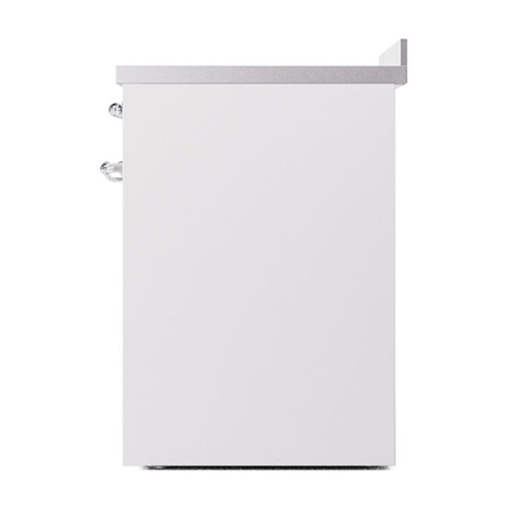 ILVE_UPI304QNMPWHC_Nostalgie_II_30"_Dual_Fuel_Range_right_side