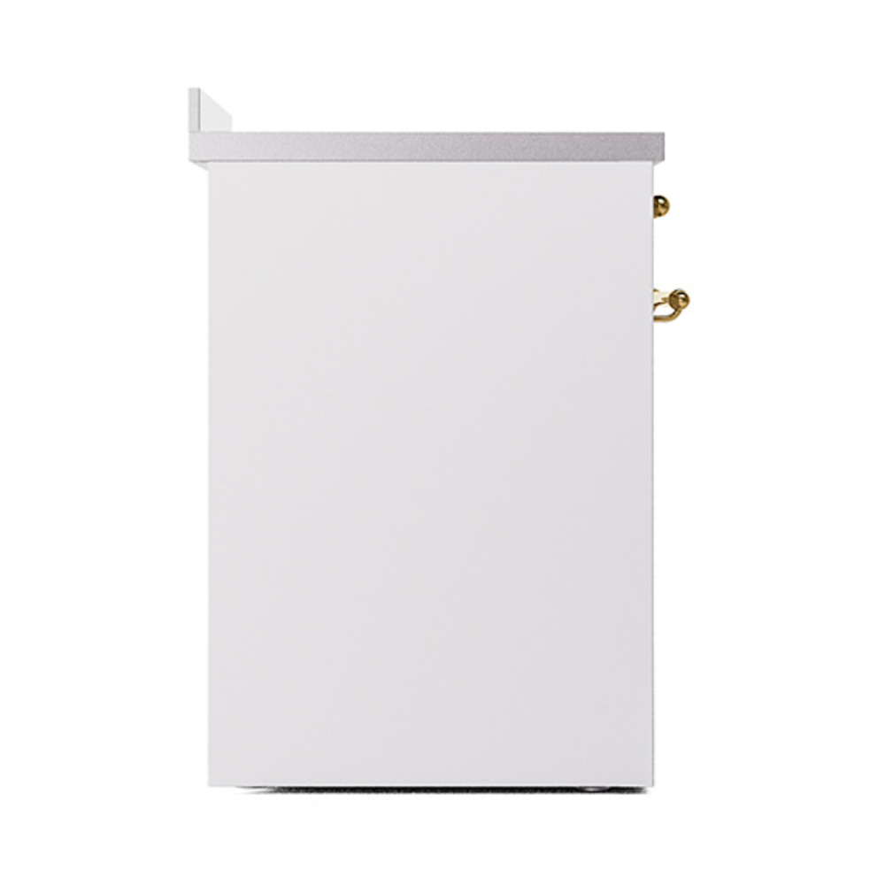 ILVE_UPI304QNMPWHG_Nostalgie_II_30"_Dual_Fuel_Range_left_side