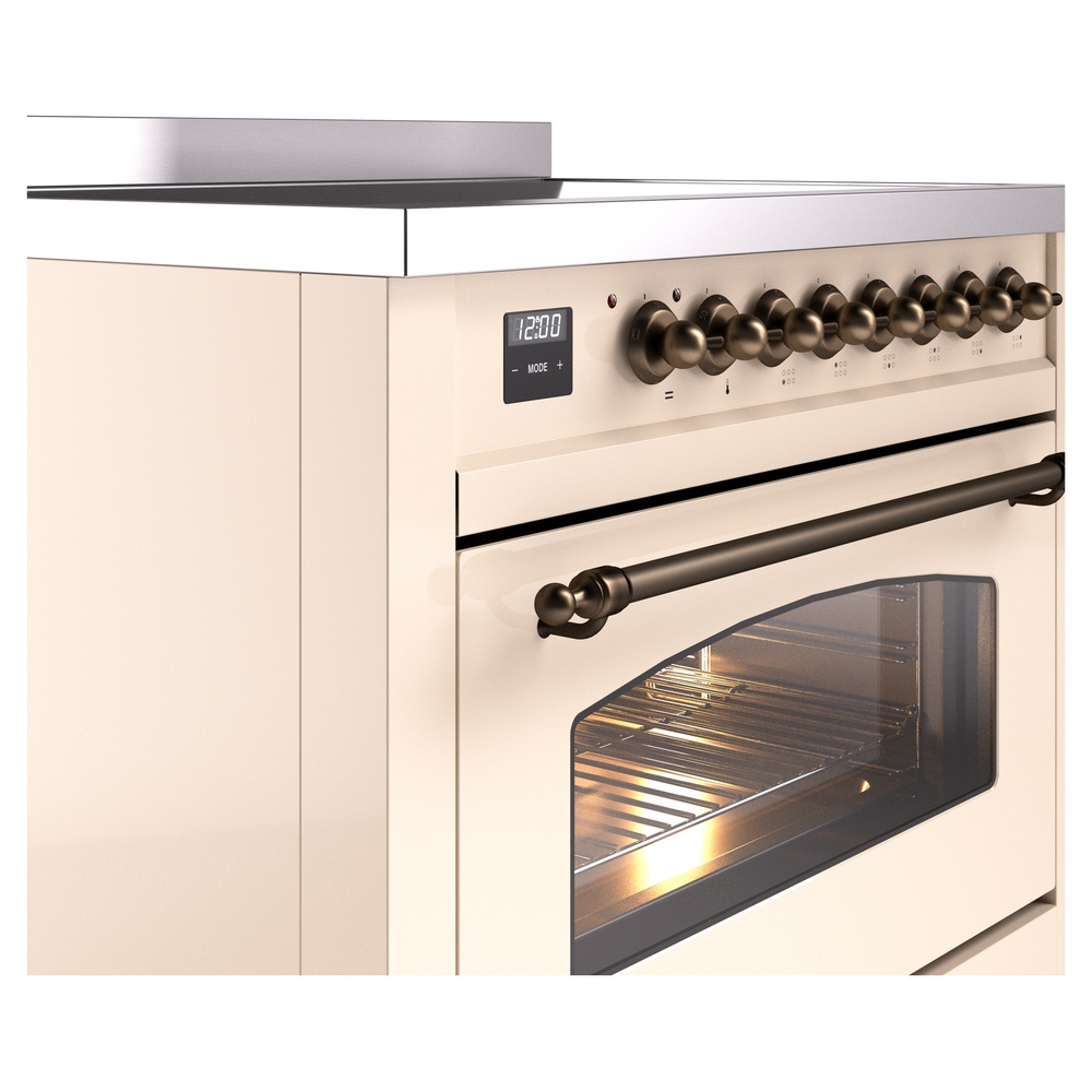ILVE UPI366NMPAWB Nostalgie II 36" Induction Range, details