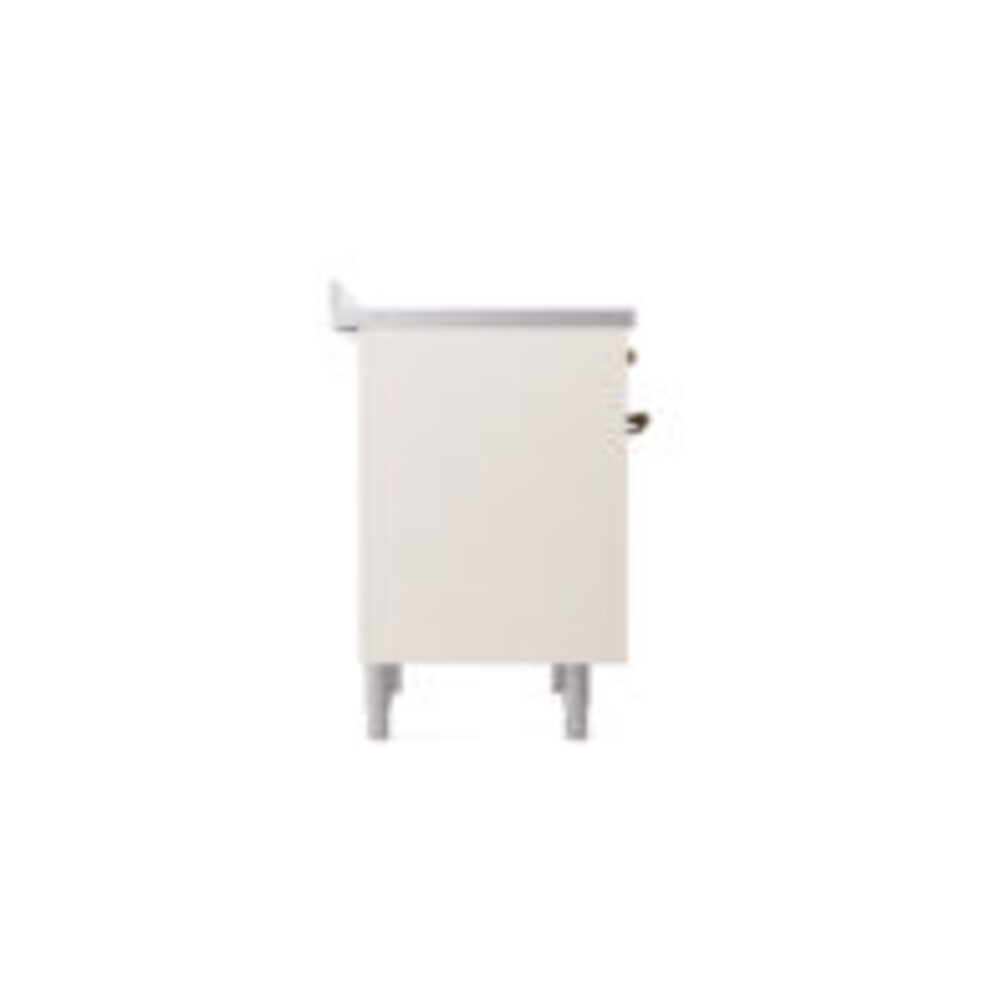 ILVE UPI366NMPAWB Nostalgie II 36" Induction Range, left side view