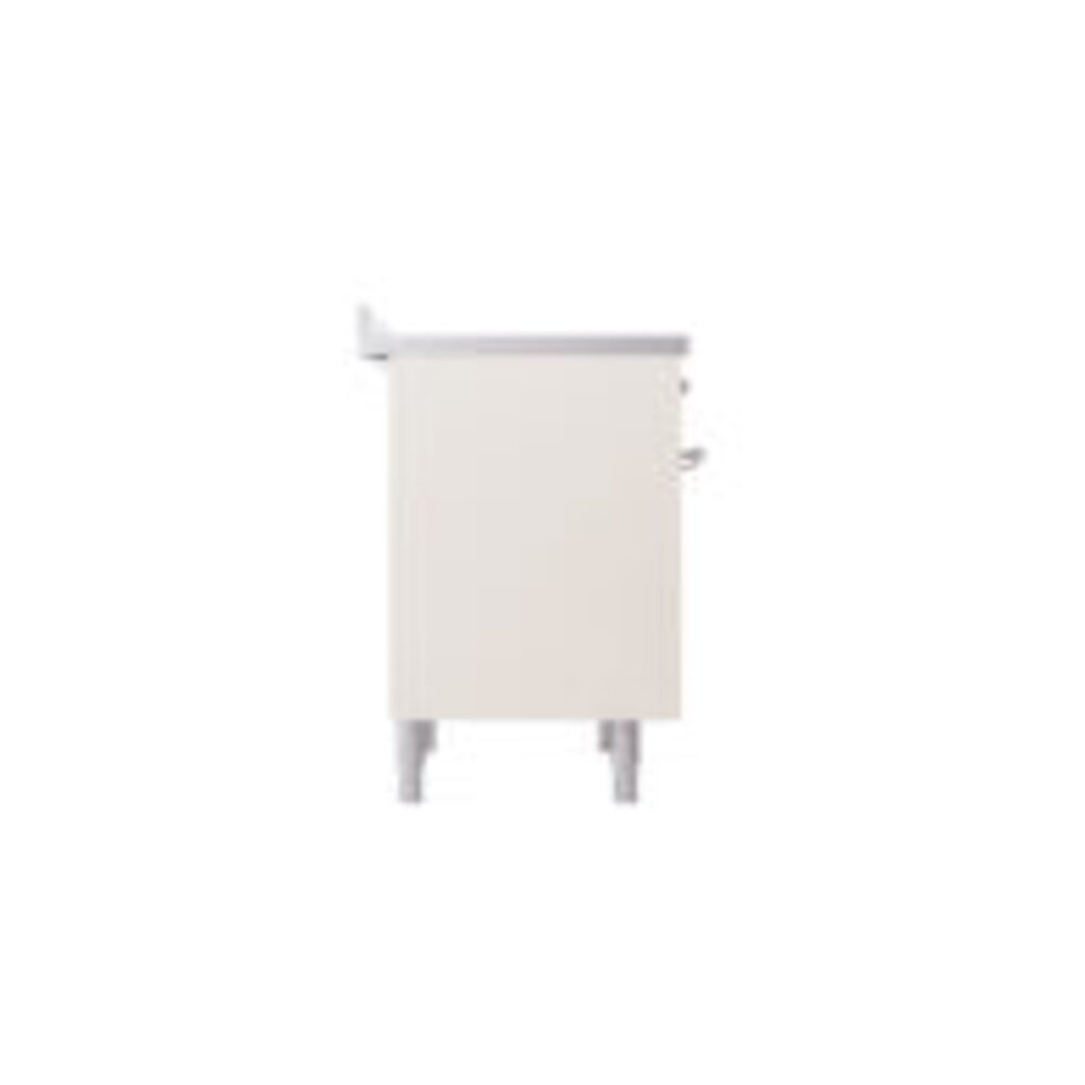 ILVE UPI366NMPAWC Nostalgie II 36" Induction Range, left side view