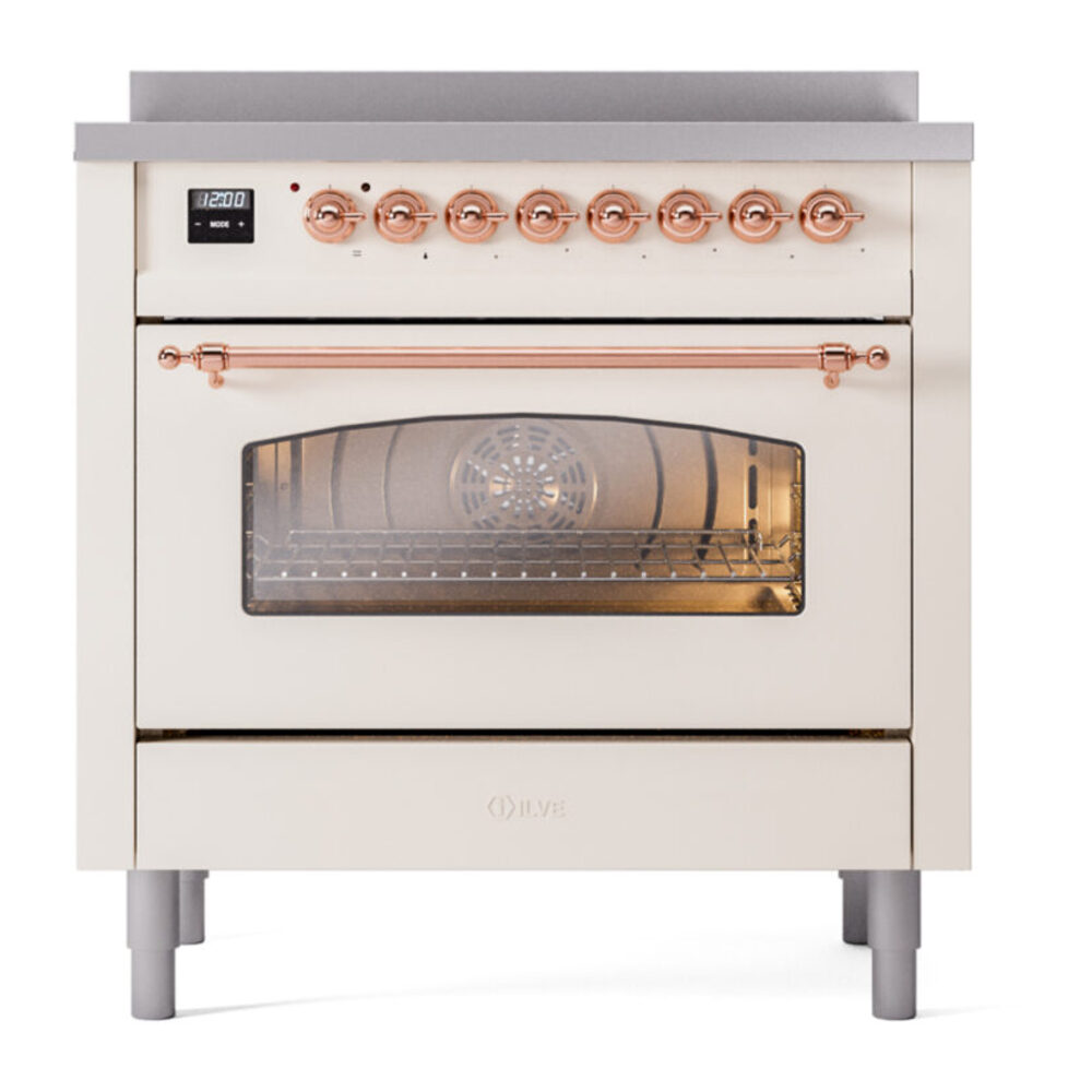 ILVE UPI366NMPAWG Nostalgie II 36" Induction Range, front view