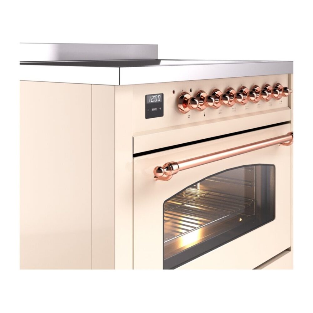 ILVE UPI366NMPAWG Nostalgie II 36" Induction Range, details