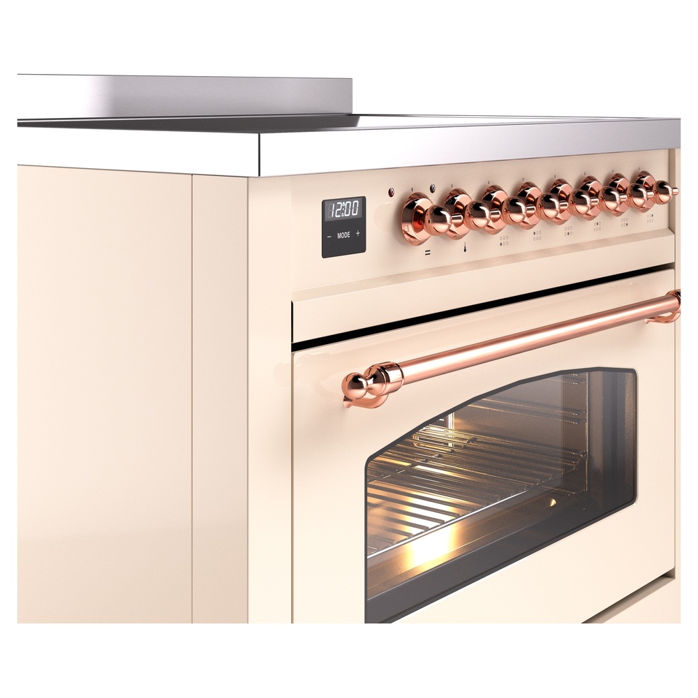 ILVE UPI366NMPAWP Nostalgie II 36" Induction Range, details