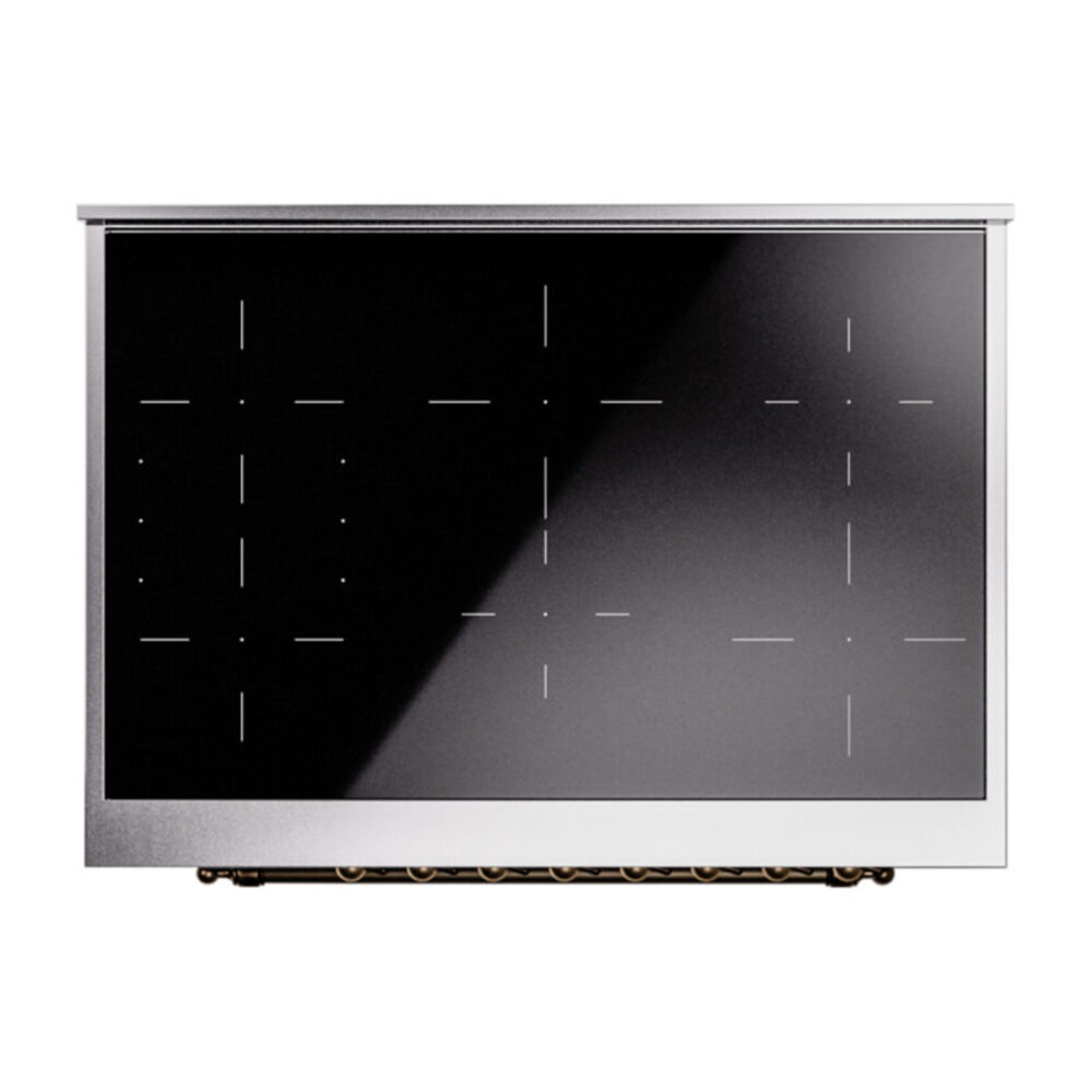 ILVE UPI366NMPBGB Nostalgie II 36" Induction Range, top view