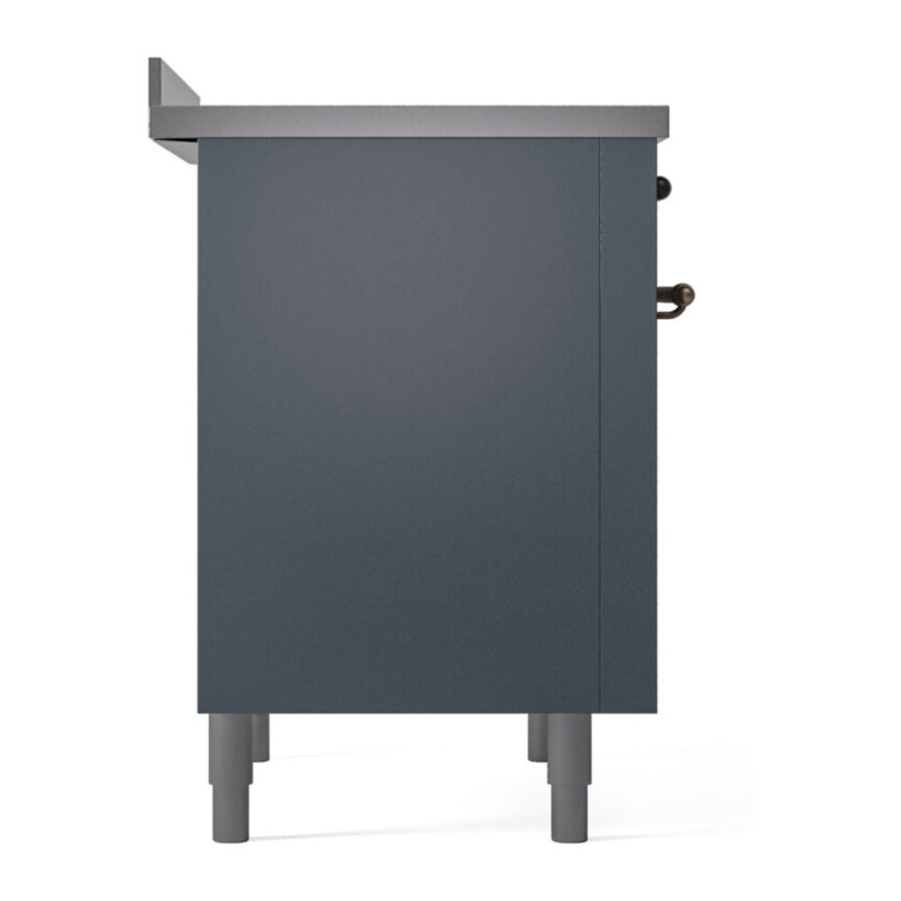 ILVE UPI366NMPBGB Nostalgie II 36" Induction Range, left side view
